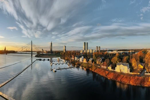 Ein Stadtführer für die Umgebung von Pardaugava